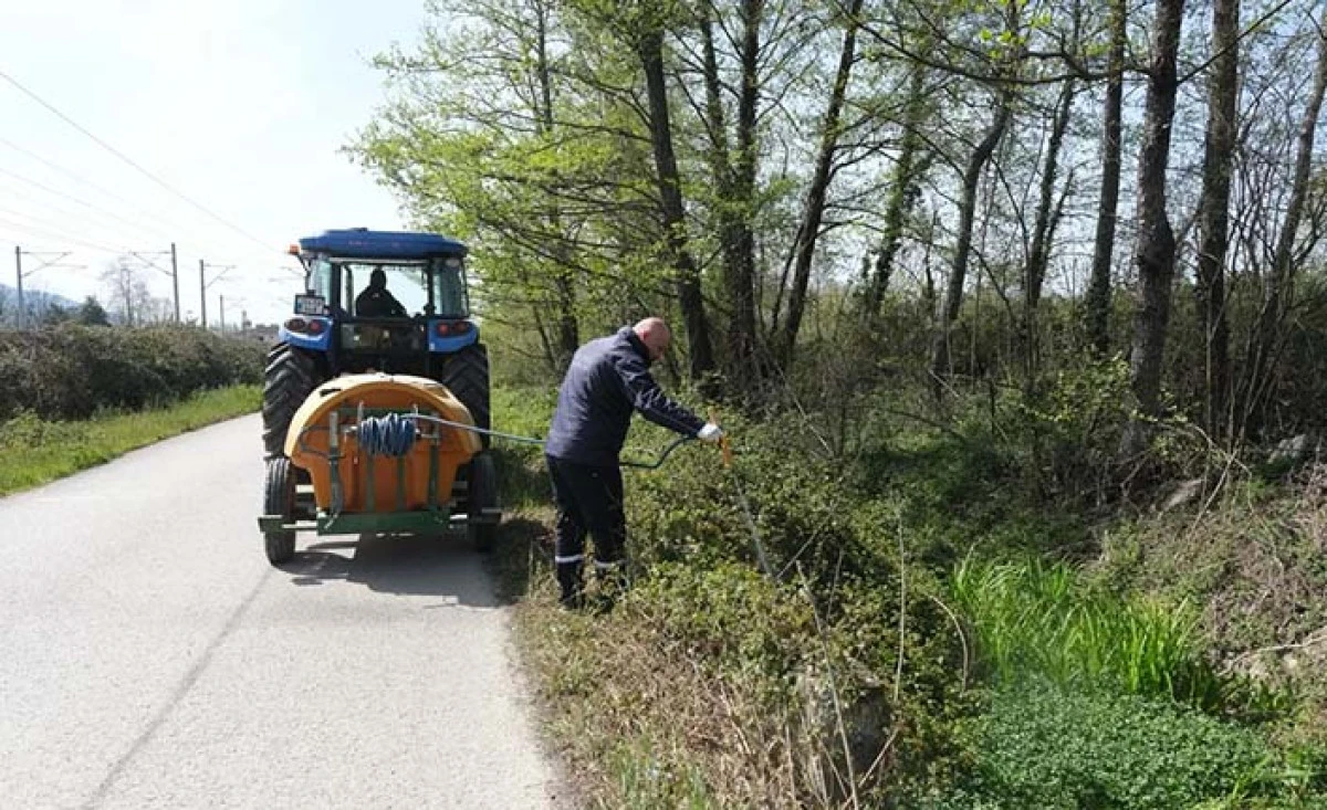 Sapanca&rsquo;da Larva İle M&uuml;cadele &Ccedil;alışmaları