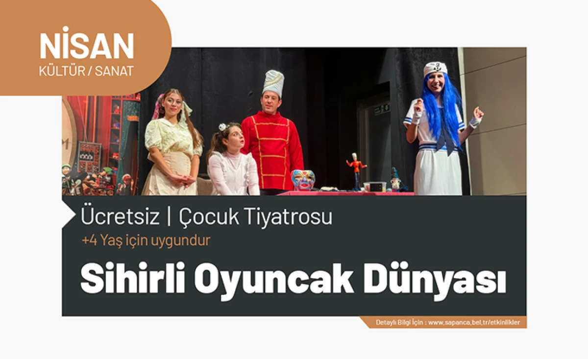 Sapanca&rsquo;da Minikler İ&ccedil;in &Uuml;cretsiz Tiyatro