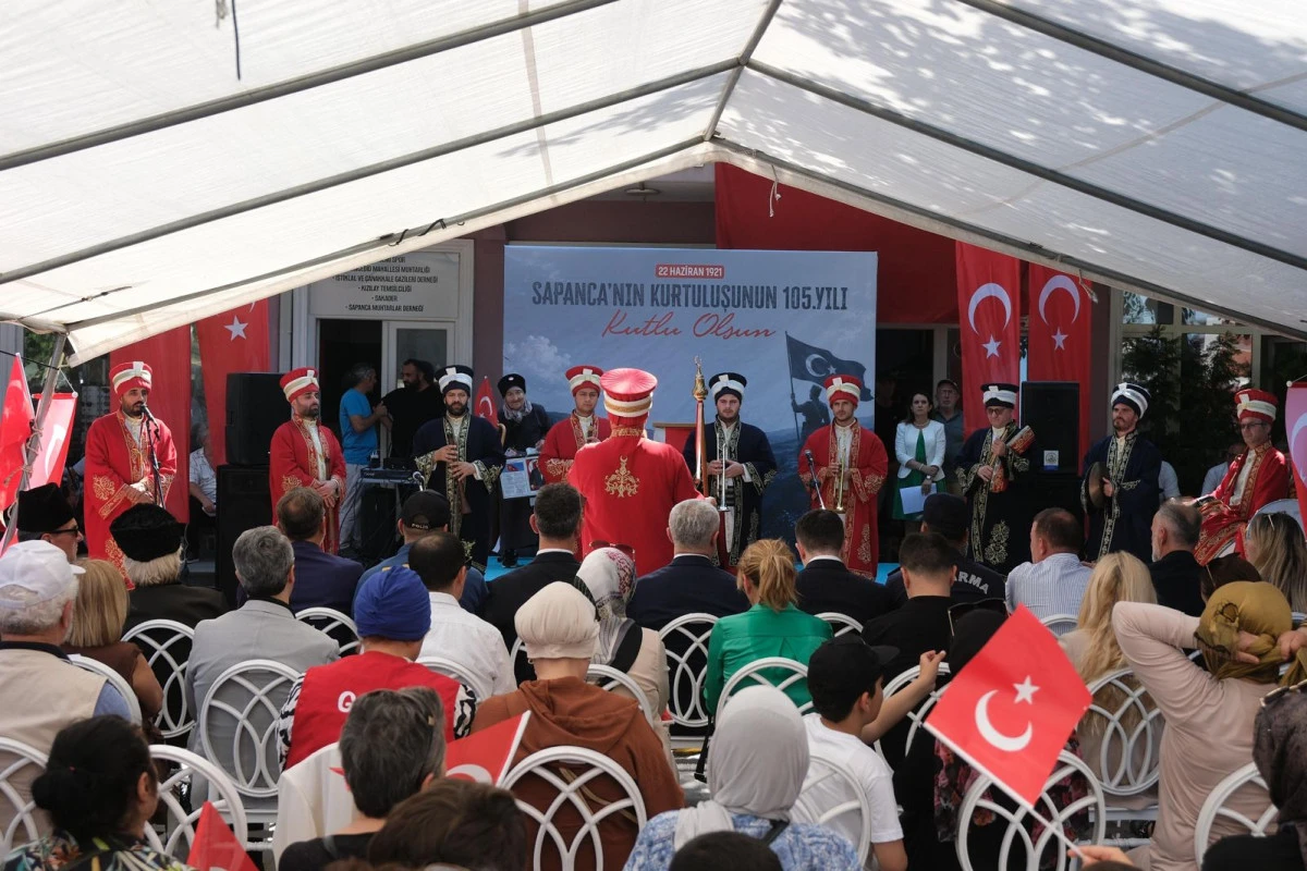 Sapanca&rsquo;nın Kurtuluşunun 105. Yılı B&uuml;y&uuml;k Coşkuyla Kutlandı
