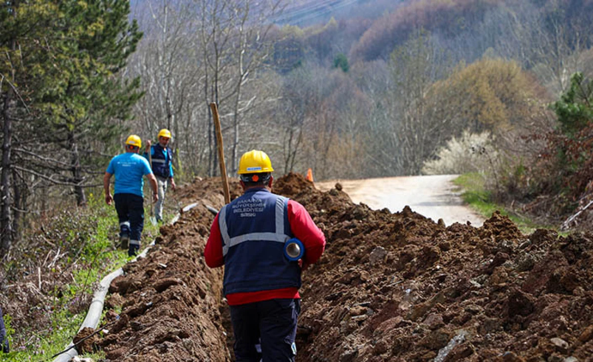 SASKİ, Geyve&rsquo;de Heyelanda Zarar G&ouml;ren Hattını G&uuml;&ccedil;l&uuml; Bir Temelle Sil Baştan Yeniledi