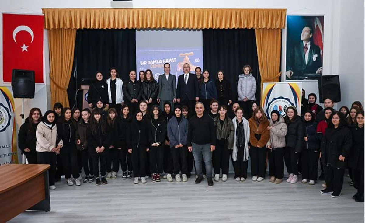 SASKİ, Suyun Yaşam D&ouml;ng&uuml;s&uuml;n&uuml; Okul Sıralarında Anlattı