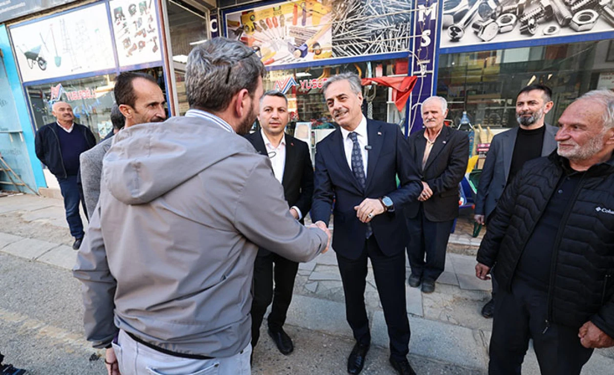 Şehrimize, Hemşehrilerimize S&ouml;z&uuml;n&uuml; Verdiğimiz İşleri Bir Bir Tamamlıyoruz