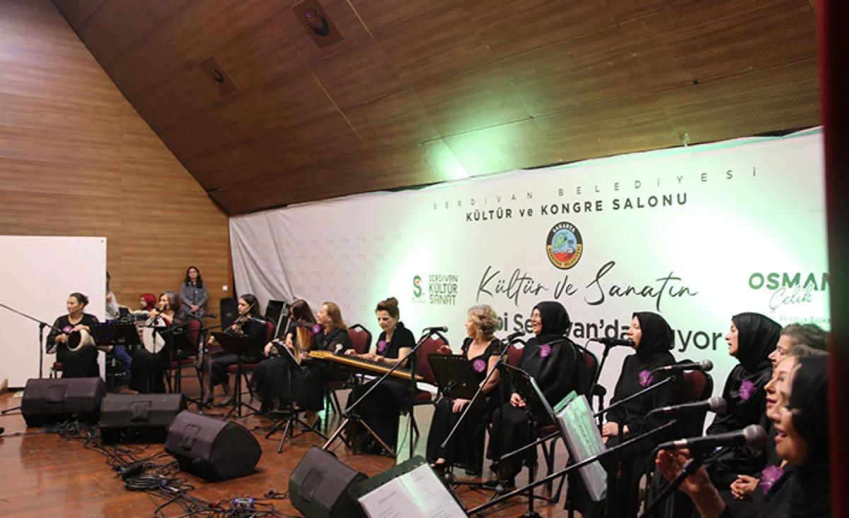 Serdivan Belediyesi Kültür ve Sanat’tan Kadınlara Özel Yeşilçam Şarkıları Konseri