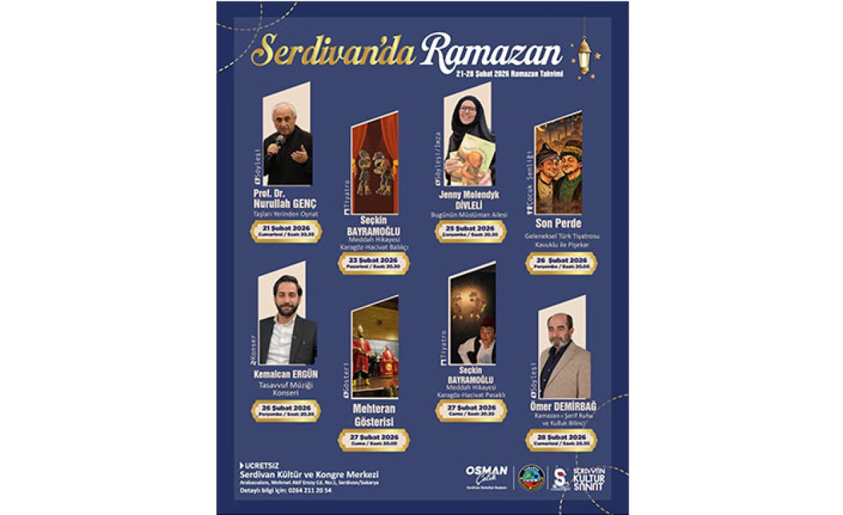 Serdivan&rsquo;da Geleneksel Ramazan Ruhu Yeniden Canlanıyor