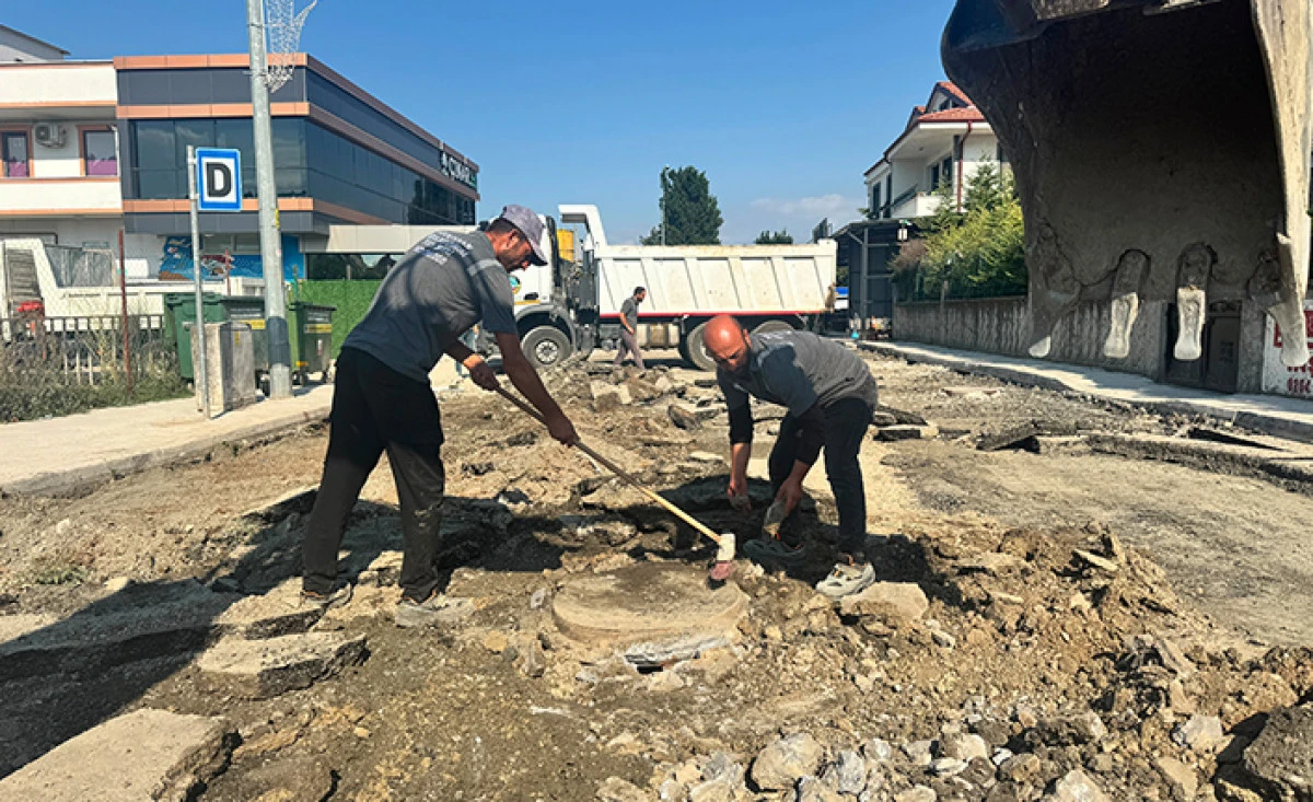 Serdivan&rsquo;da K&ouml;pr&uuml;başı Mahallesi 18. Cadde Yenileniyor