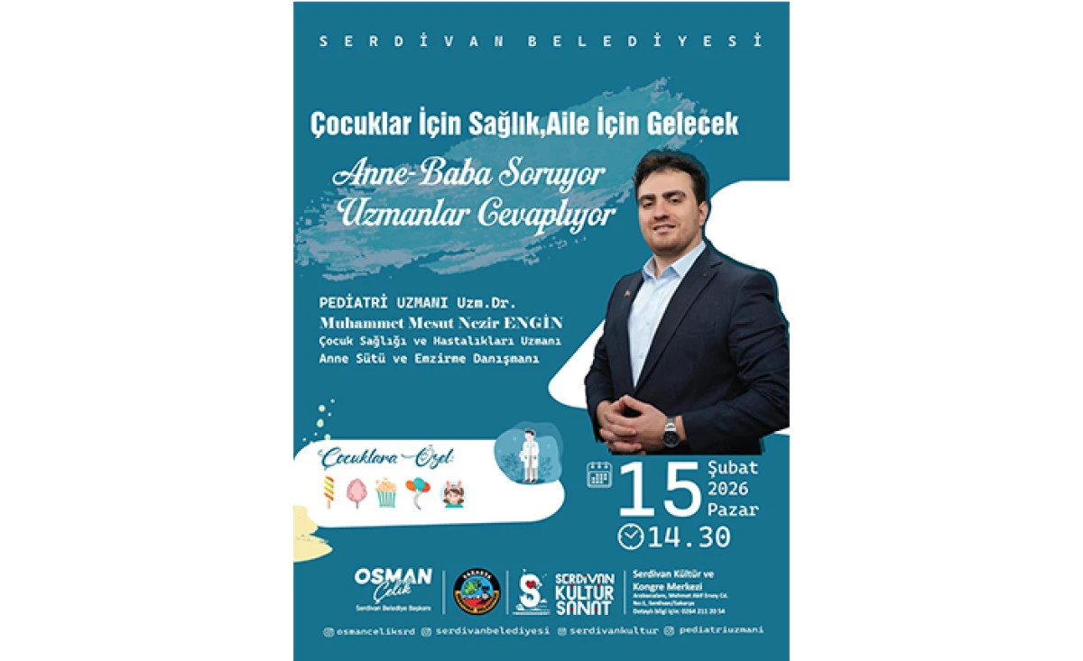 Serdivan&rsquo;da Uzman Doktor Ebeveynlerle Buluşuyor