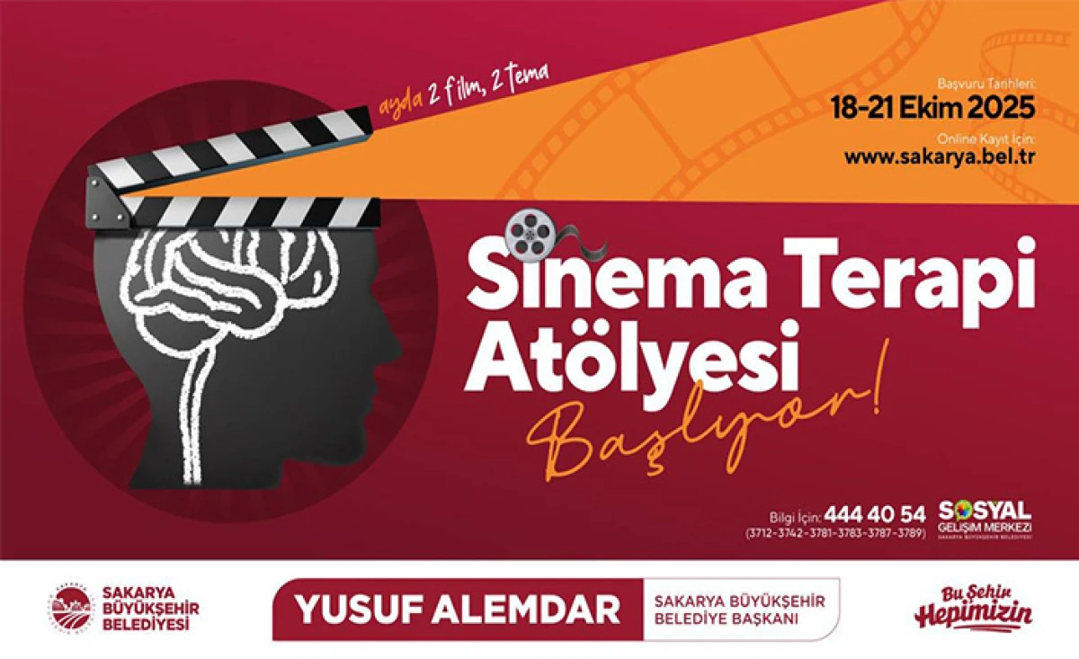SGM’de Sinema Terapi Atölyesi Başlıyor