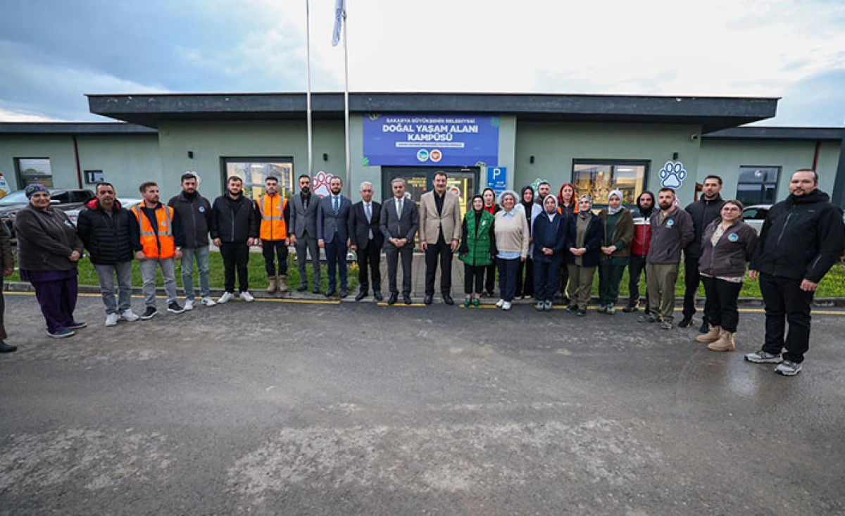 Sokak Hayvanları Doğal Yaşam Kampüsü İle Sakarya’mız Yine Bir İlke İmza Attı