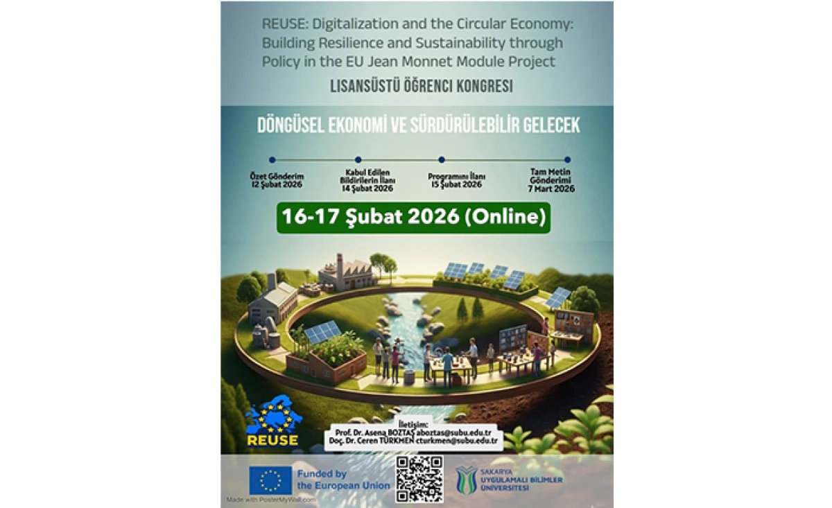 SUB&Uuml; Jean Monnet Kongresine Ev Sahipliği Yaptı