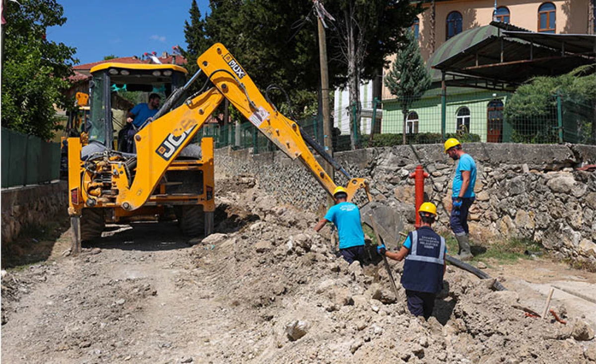 Taraklı İçdedeler Mahallesi’ne 2 Bin 500 Metrelik Güçlü Altyapı Dönüşümü