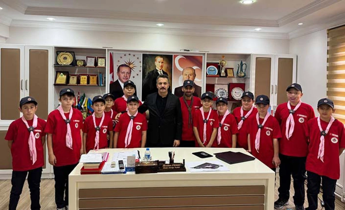 Taraklı’da Diyanet İzcilerinden Protokol Ziyaretleri