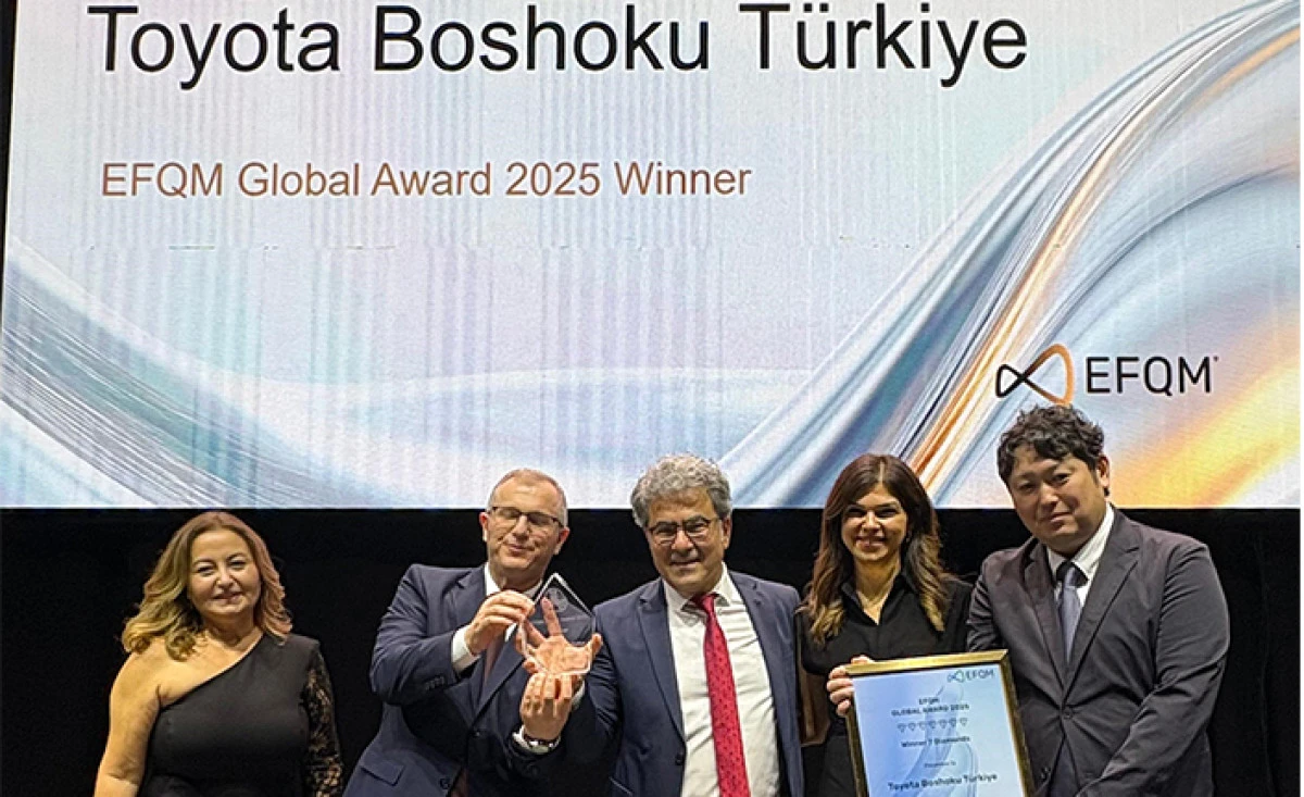 Toyota Boshoku Türkiye’ye Küresel Kalite Ödülü