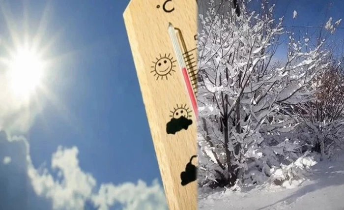 T&uuml;rkiye&rsquo;de iki mevsim bir arada! Batı&rsquo;da g&uuml;neş, Doğu&rsquo;da kar