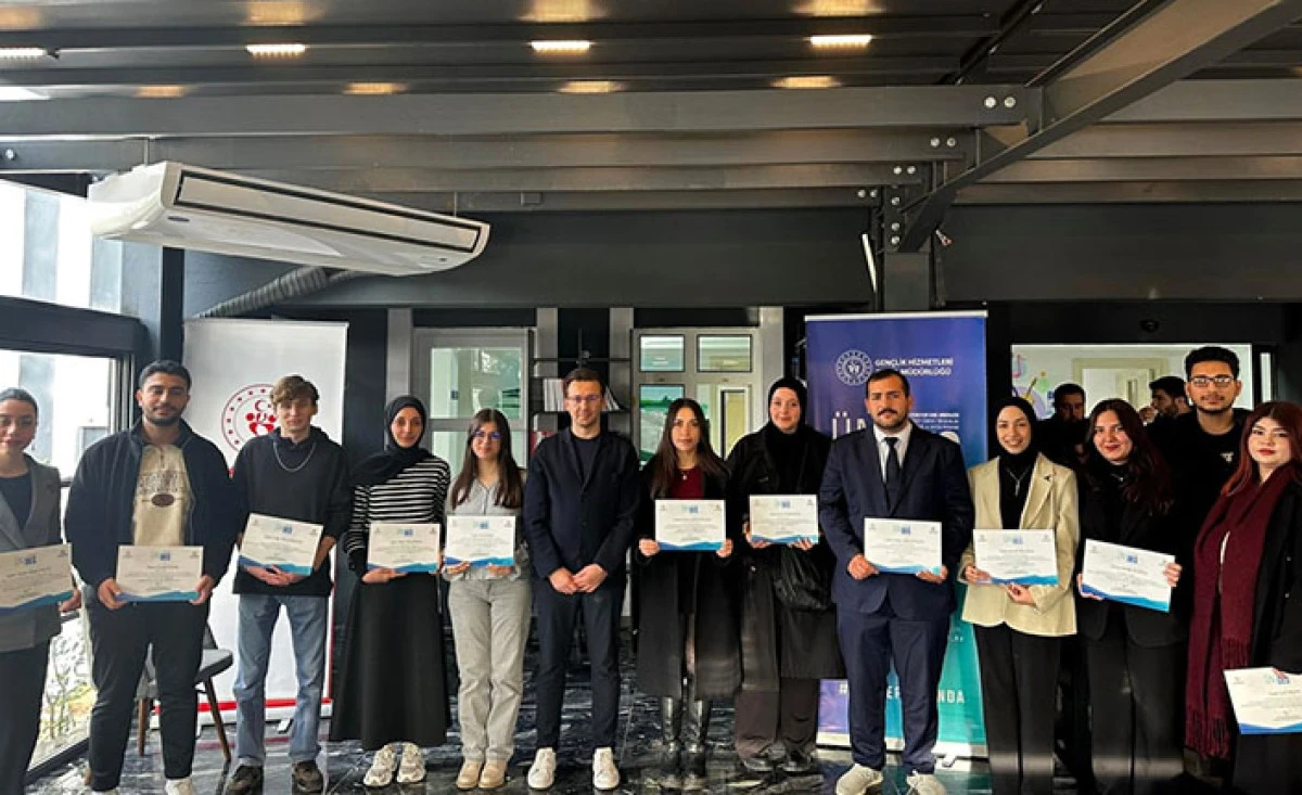 &Uuml;NİDES Projeli &Ouml;ğrenci Topluluklarına Teşekk&uuml;r