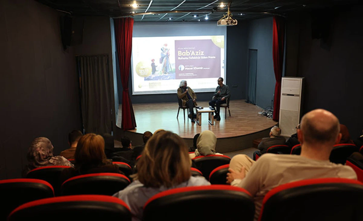 &Uuml;nl&uuml; Y&ouml;netmen Nacer Khemir Ruhun Yolculuğunu Anlattı