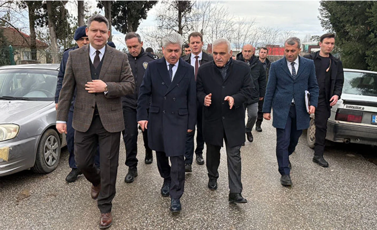 Vali Doğan&rsquo;dan Hendek Ziyareti