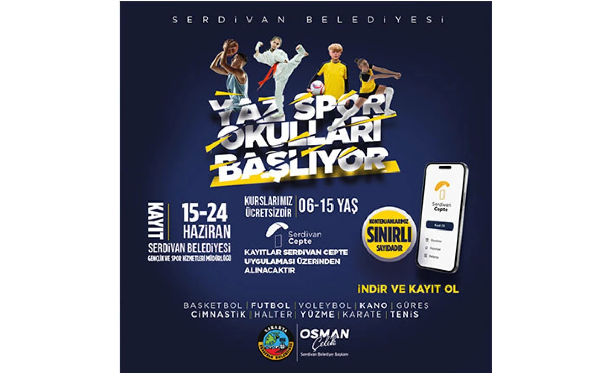 Yaklaşık 1200 &Ouml;ğrenci Sporla Buluşacak