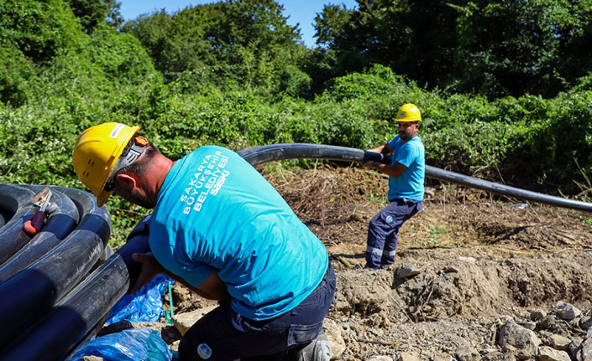 Yanık&rsquo;ın İ&ccedil;me Suyu Geleceğini Garanti Altına Alacak Projenin Yarısı Tamam