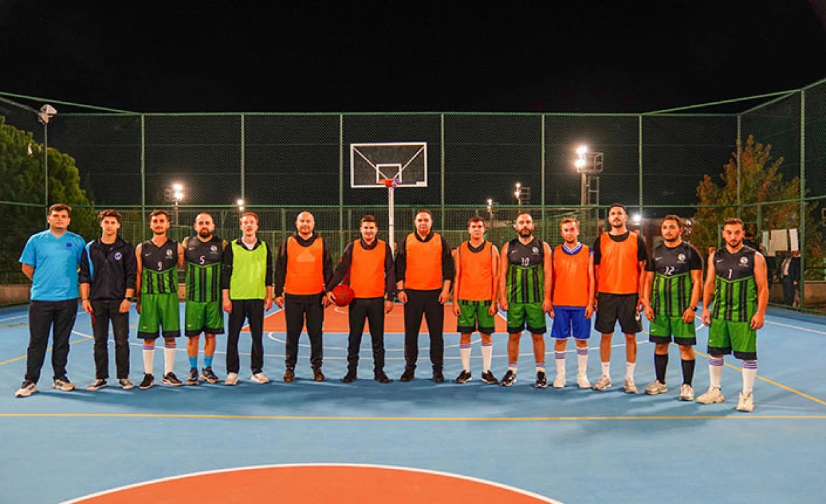 Yıldırım ve Alkaş Birlikte Basketbol Oynadı 